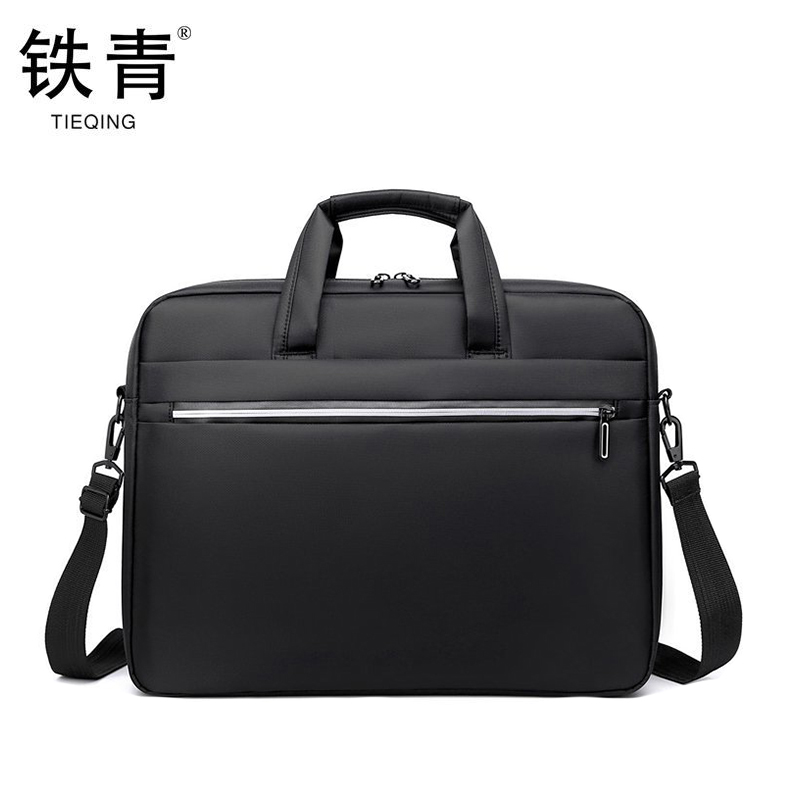 铁青单肩电脑包J47 个高清大图