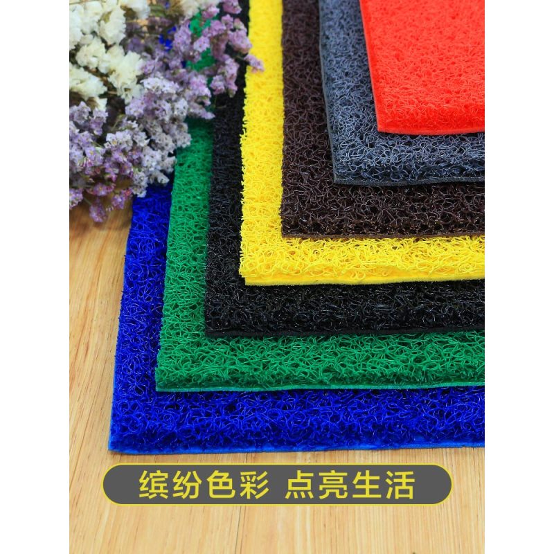 防水门口地垫 地毯门垫进门 塑料丝圈可裁剪防滑厨房脚垫入门垫子