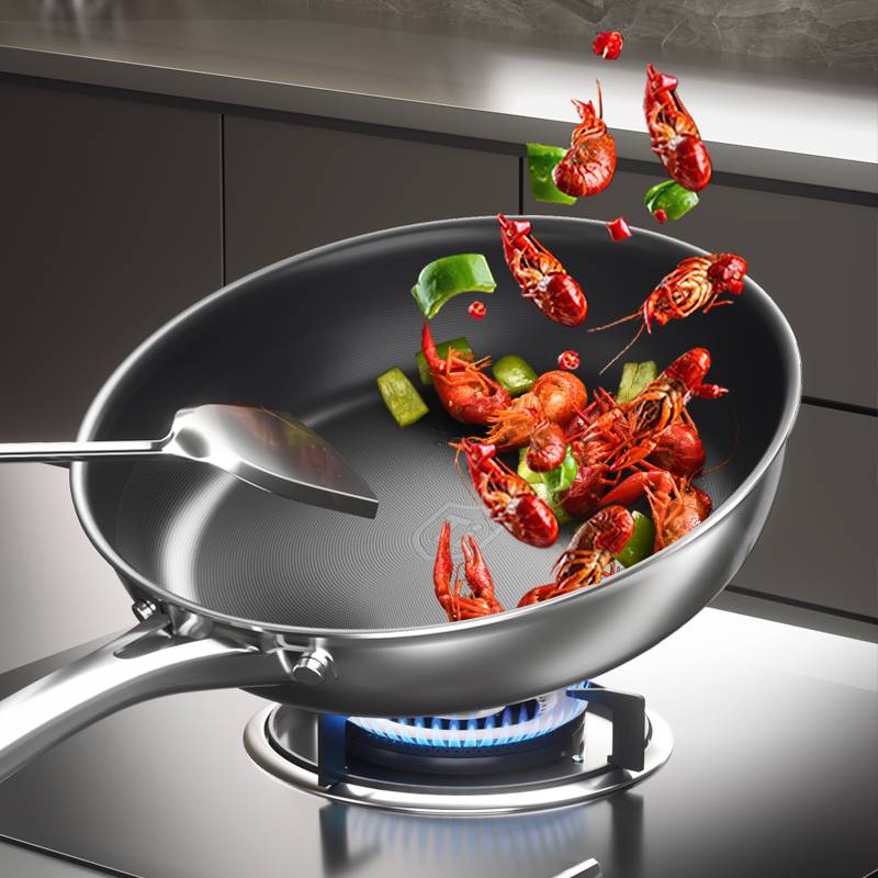 康巴赫0氟钛不粘煎锅26cm(无盖)高清大图