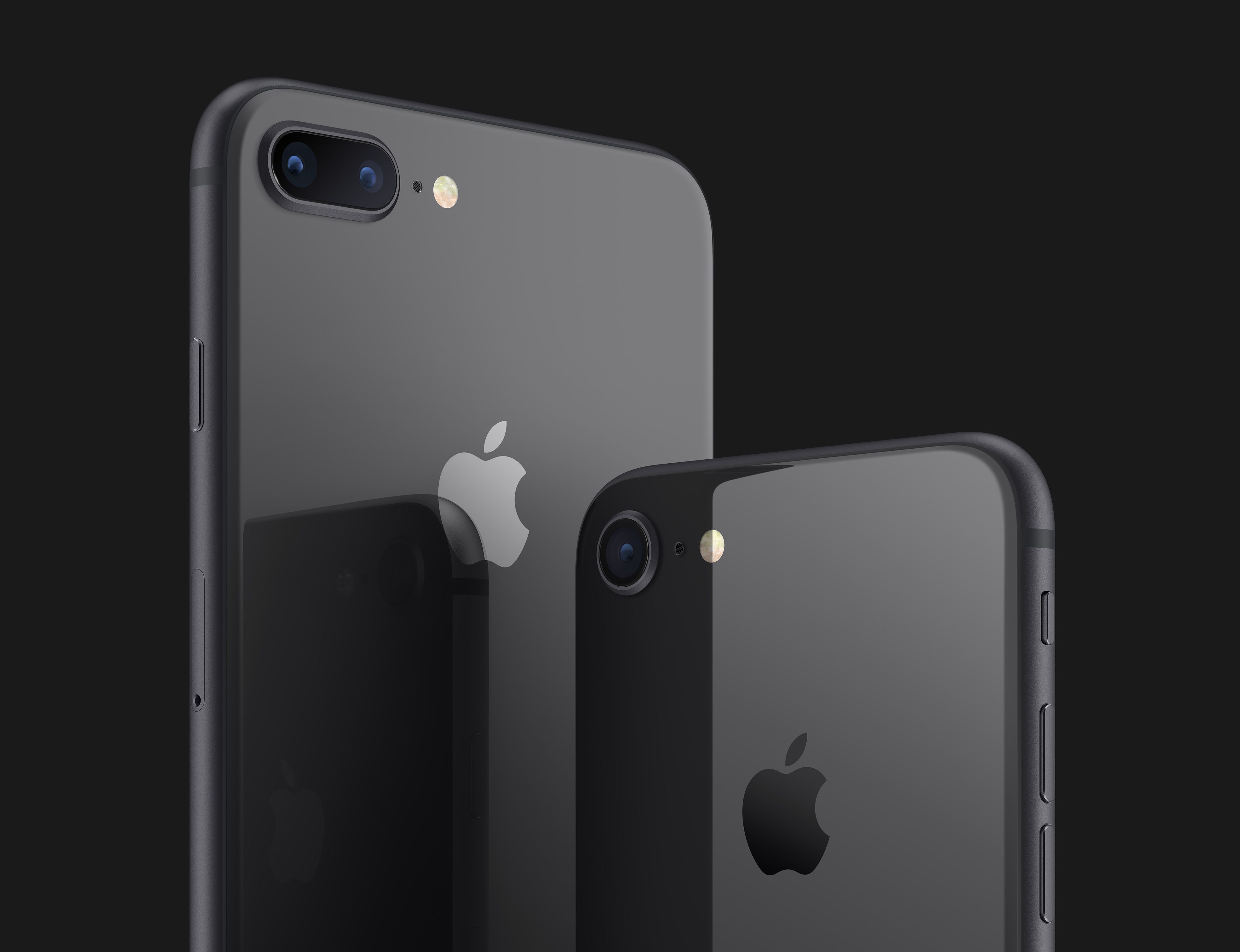 苹果/Apple iPhone8 Plus 64GB 深空灰 移动联通电信4G手机