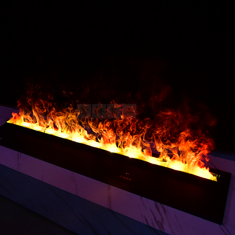 帝轩名典 定制4d雾化壁炉仿真火焰炉芯 免开进风口嵌入式电子壁炉