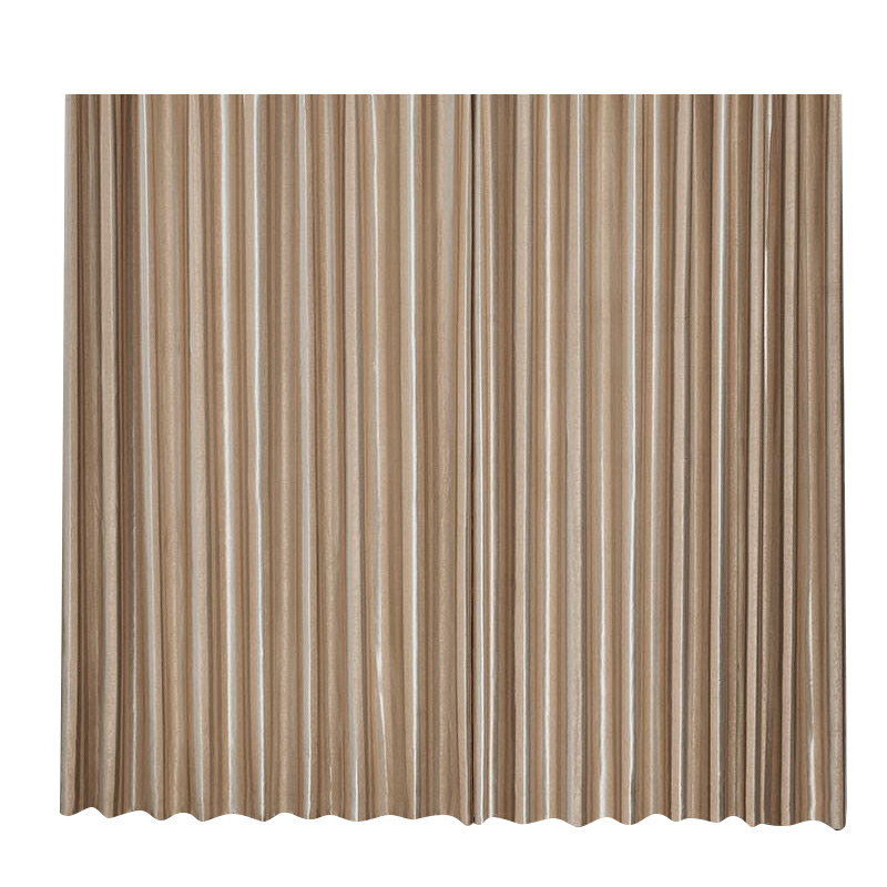 比韩 卧室遮光帘遮阳布罗马杆窗帘定制色 2000*2700mm 副高清大图