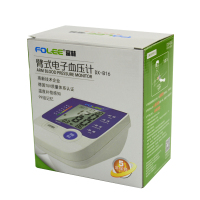 富林(FOLEE)电子血压计上臂式全自动家用血压计DX-B16高清大屏背光显示全自动电子血压计便携老人家用式测量高血压
