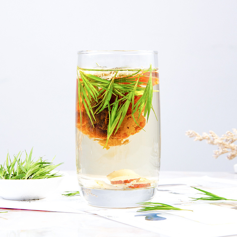 南京同仁堂 崂山石竹茶250g/罐 竹芯茶石竹青新鲜嫩芽火去淡竹叶芯茶