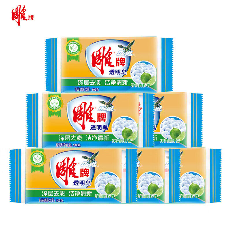 雕牌(DIAOPAI) 102g*6 组 洗衣皂