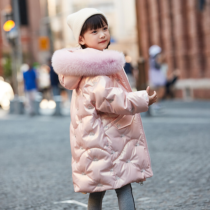minanser儿童羽绒服