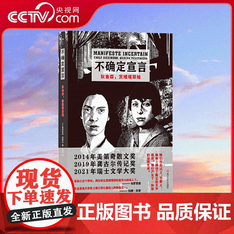 【央视网】不确定宣言狄金森茨维塔耶娃 了解女性主义诗人和女性主义诗歌的入门读物 美第奇散文奖 龚古尔传记文学奖 HL