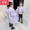 可莉允2022冬季新款加厚保暖女童装羽绒棉服亮面免洗中长款棉衣上衣外套