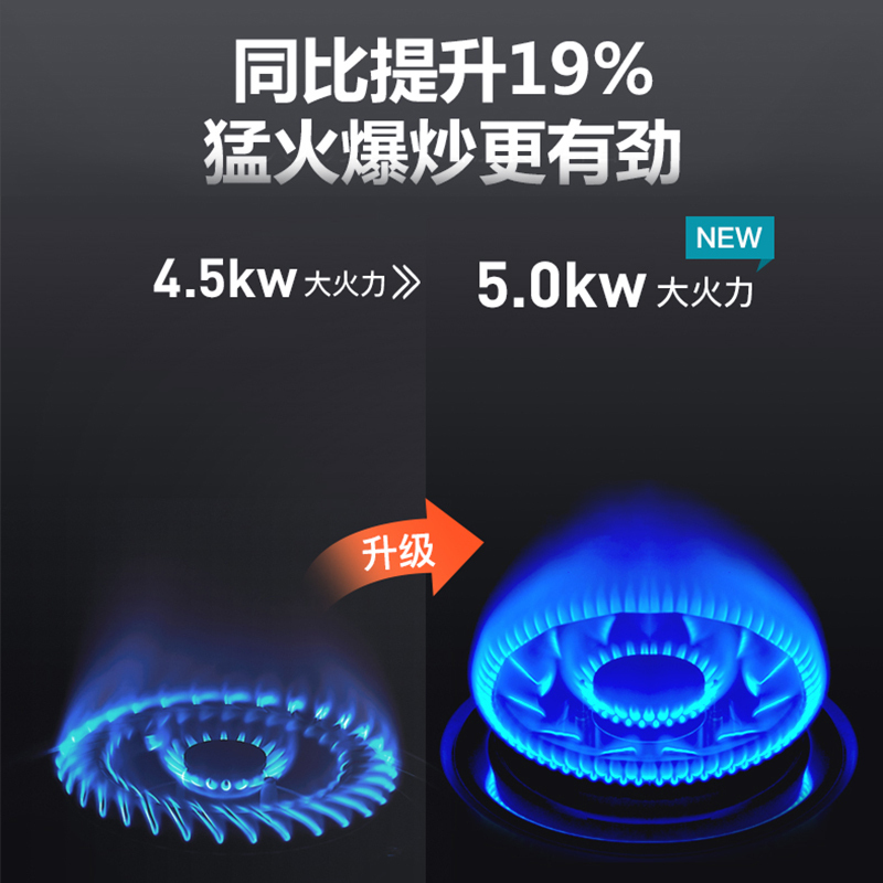 GUJIA顾家G17集成灶一体灶变频家用消毒柜油烟机侧吸下排烟灶环保灶蒸烤箱-天然气