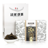 泾河茯茶 泾阳茯茶 陕西特产黑茶 泾阳手筑金花茯砖茶泾河茯茶大国系列之汉风400g
