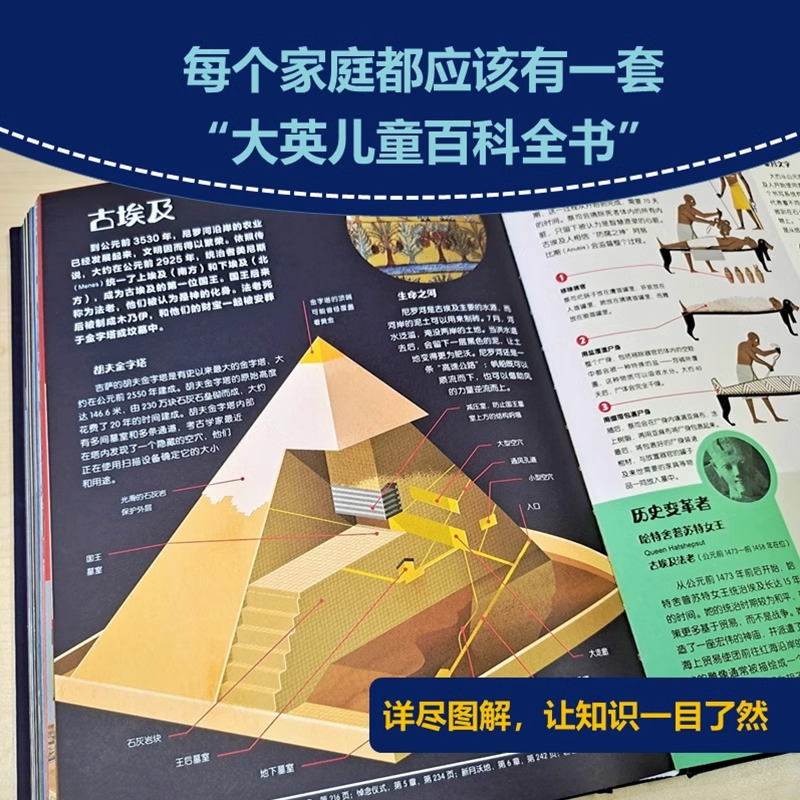 大英儿童百科全书+知识清单 共2册 [正版]小学生礼物大英儿童百科全书知识清单全套十万个为什么一二三四五六年级课外趣味阅