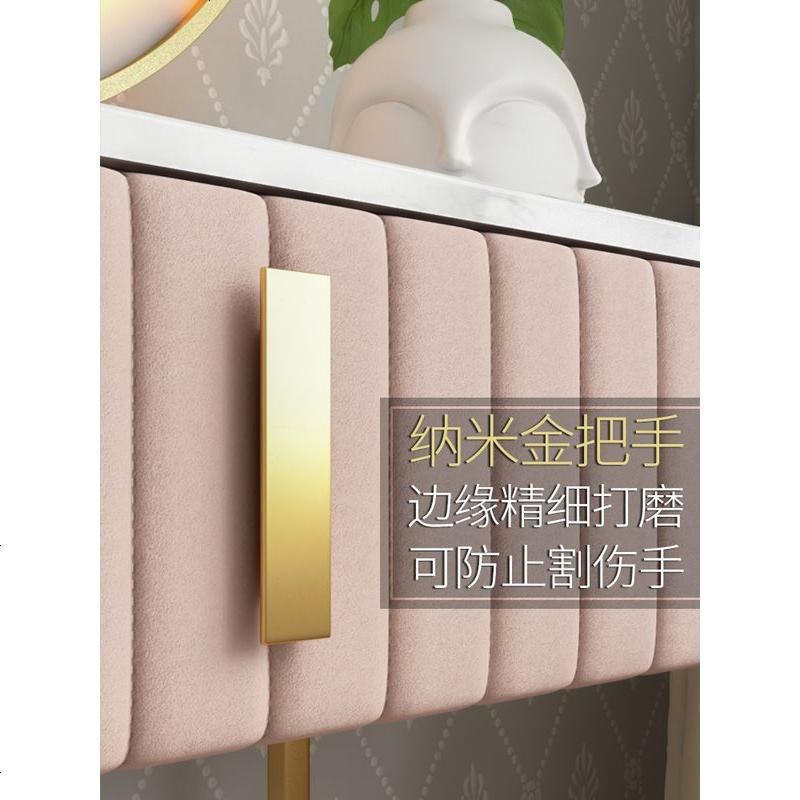 北欧梳妆台卧室轻奢简约大理石化妆台网红ins家用小户型化妆桌高清大图