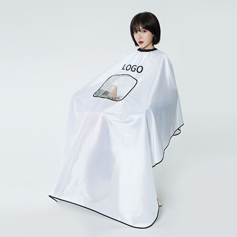 特大理发围布不沾发专用剪发透视围布专业高档美发围布理发店潮 k081