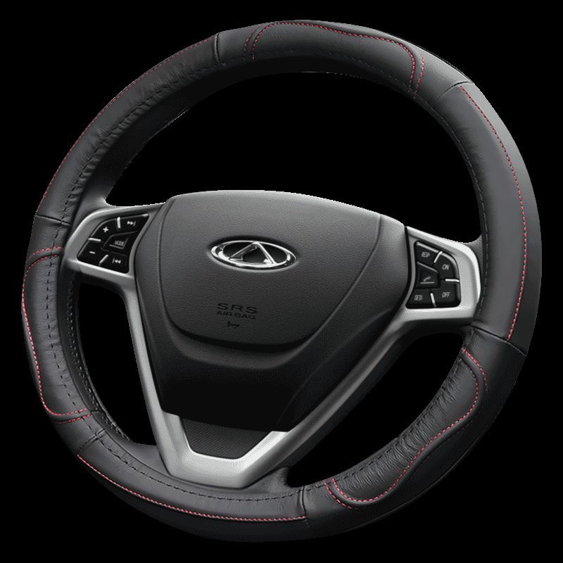 奇瑞a3瑞虎风云2艾瑞泽3哈弗h6h2h1h5方向盘套真皮汽车四季把套夏