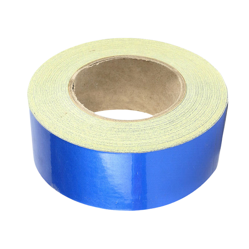 途务 反光警示胶带 蓝色宽5cm*25m 卷高清大图