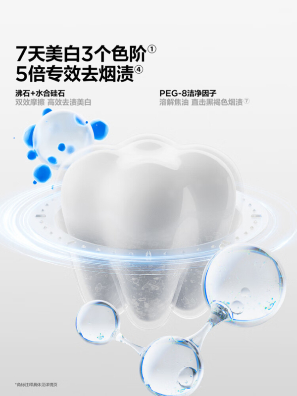参半 牙膏 耀白*3支 ZGZC高清大图