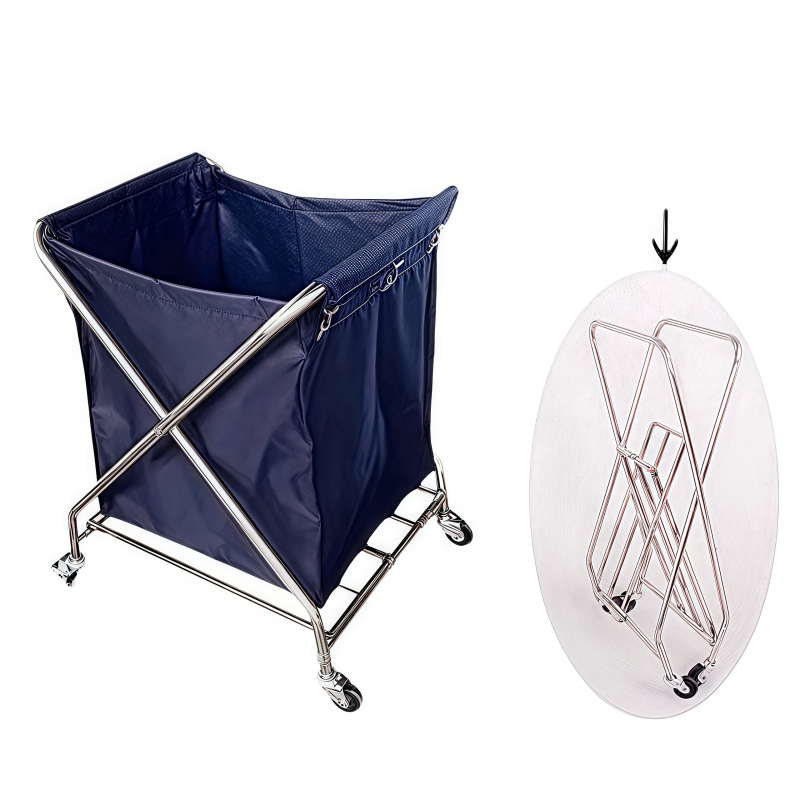 义尊 折叠布草车 X-L 个高清大图