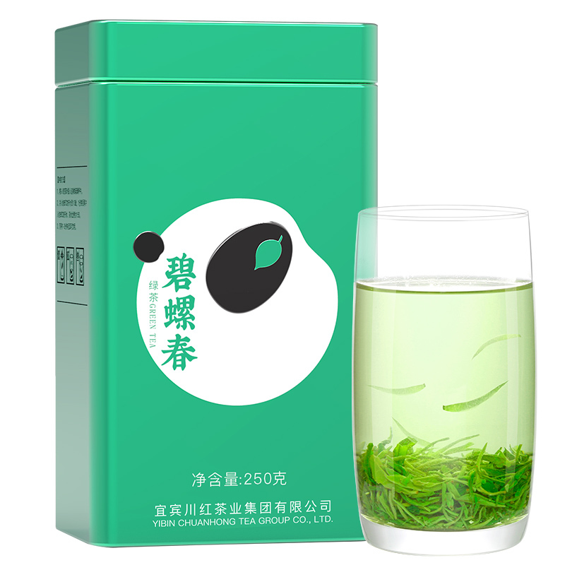 川红 特级碧螺春绿茶 明前特级浓香型散装茶叶250g