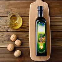 [中华特色]泰安馆 富世康 核桃油750ml 瓶装 低温冷榨初榨 凉拌 物理冷榨 华东