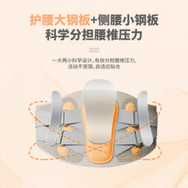 摩飞医用支撑护腰带腰部固定器腰椎间盘突出腰肌劳损腰部固定器 L(常规款)LG-YB02高清大图
