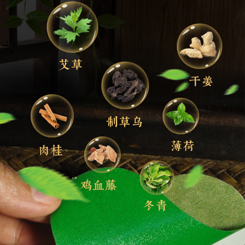 真艾堂 049-3 灼粹艾草颈椎贴12贴/盒 【三盒装】高清大图