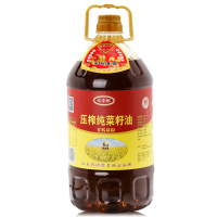 【农家压榨菜籽油】亿亩地5升纯菜籽油 压榨菜籽油菜籽油食用油 粮油
