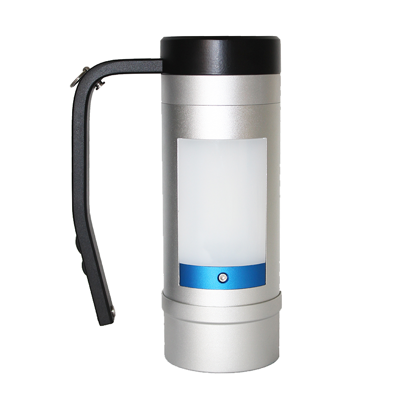 简鼎 JD6311C主灯:1x12W侧灯:2x6W DC22.2V LED IP68手提式探照灯(计价单位:个) 银色高清大图