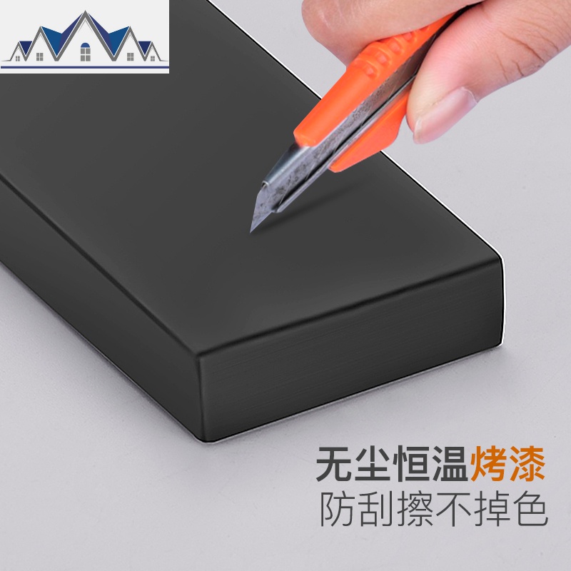 磁铁刀架厨房置物架壁挂式免打孔刀具收纳架吸铁石磁吸放菜刀架子 三维工匠高清大图