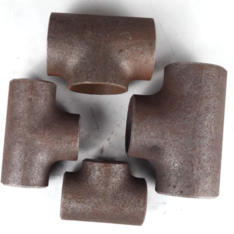 珈瑄 熟铁三通 焊接三通冲压等径三通无缝碳钢冲压熟铁三通 DN20 个高清大图