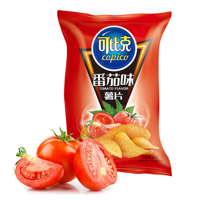 可比克薯片60g *3袋混合口味