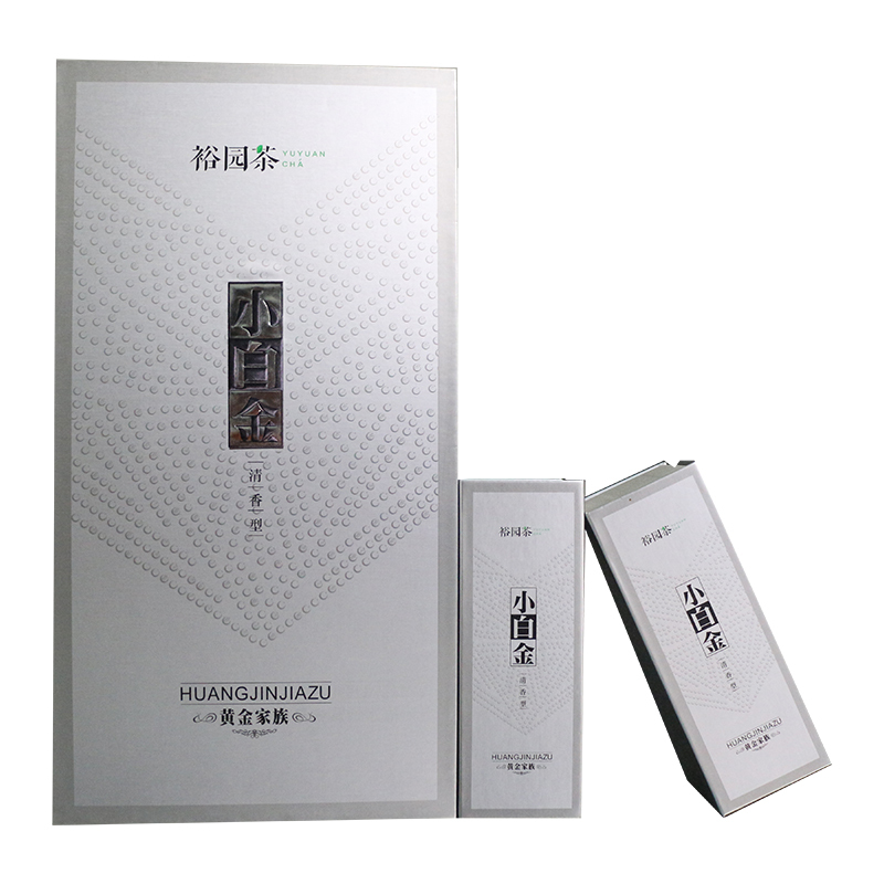 裕园茶 2021春茶乌龙茶安溪铁观音茶叶清香型礼盒装送礼定制款 黄金家族·小白金280g高清大图