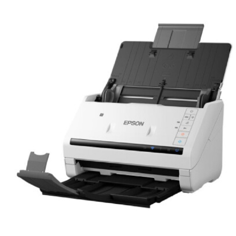 爱普生(epson)DS570W扫描仪A4馈纸式双面高速彩色文档连续进纸扫描