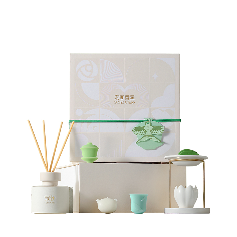 宋朝 ·空山茶语融蜡香薰礼盒 室内香氛闺蜜女新婚伴手礼高级小众SC-KSCY-RLLH