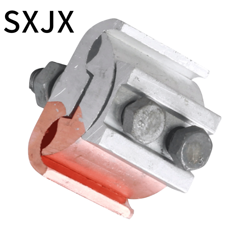 SXJX 异型铜铝并沟线夹 JBTL-16-120二节/个高清大图