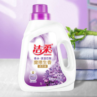 洁柔洗衣液摩擦生香2.08kg+魔幻魅力2kg袋装 强力去污 清新花香