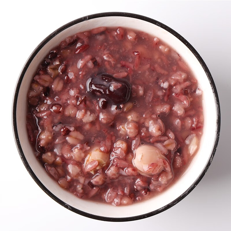 燕之坊 紫薯黑米粥150g*5袋 五谷杂粮粗粮粥八宝粥米 腊八粥高清大图