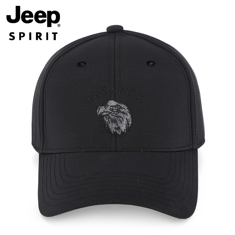 JEEP SPIRIT吉普帽子专柜正品帽子男棒球帽鸭舌帽四季可戴户外休闲运动帽