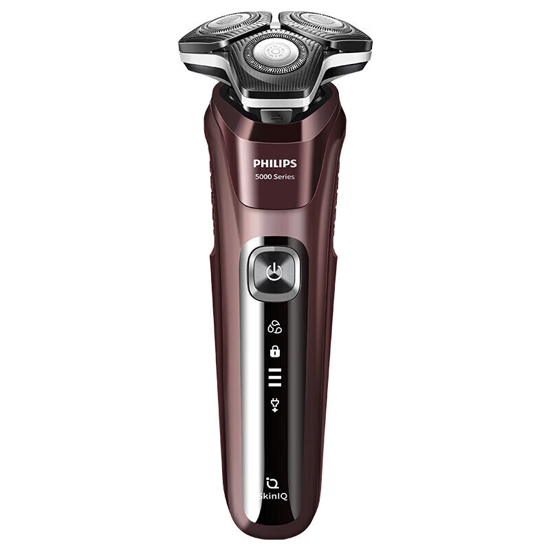 飞利浦S5831 剃须刀电动全新黑蜂巢5系剃胡刀刮胡刀三刀头1小时快充胡须刀s5531升级款(影)