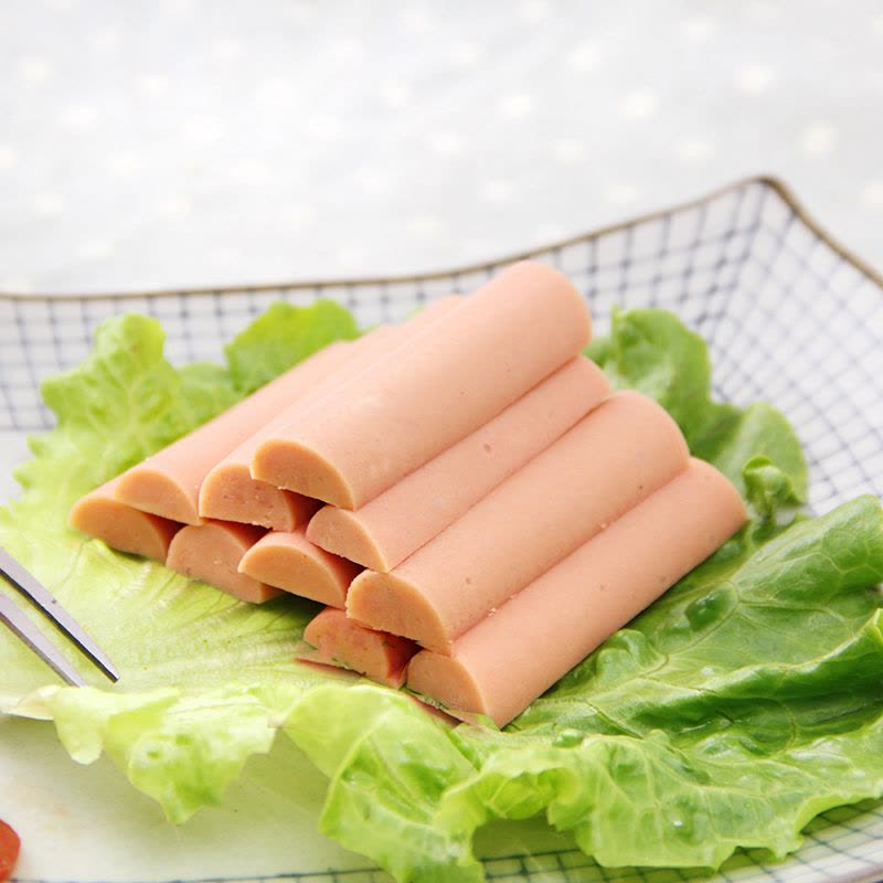 双汇(Shuanghui) 火腿肠王中王270g/袋(30gx9支) 香肠休闲火腿肠热狗台式肉类零食小吃烧烤肠图片