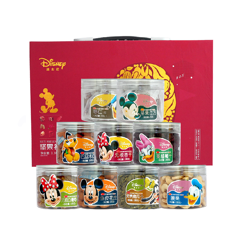 迪士尼9品罐装礼盒