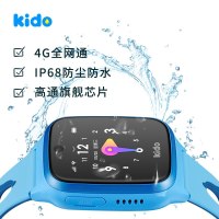 360Kido儿童电话手表K3S全网通视频通话儿童QQ小度字典GPS定位游泳防水超长续航零钱支付运动计步WiFi连接天才学生礼物女孩 黛紫色