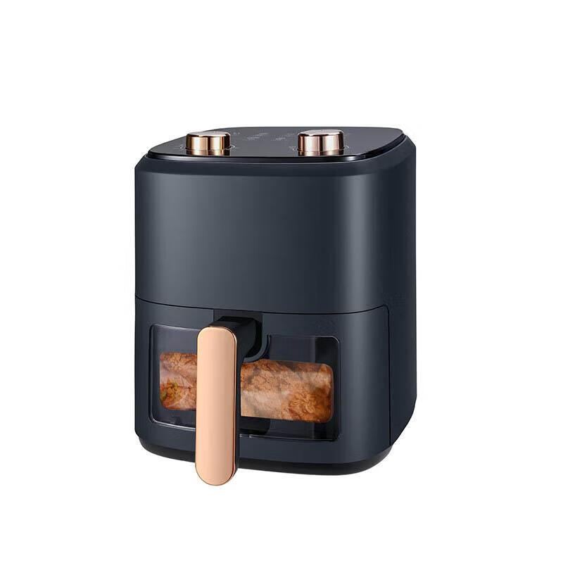 军楚空气炸锅家用6L大容量电炸锅多功能智能定时温控爆米花机6L