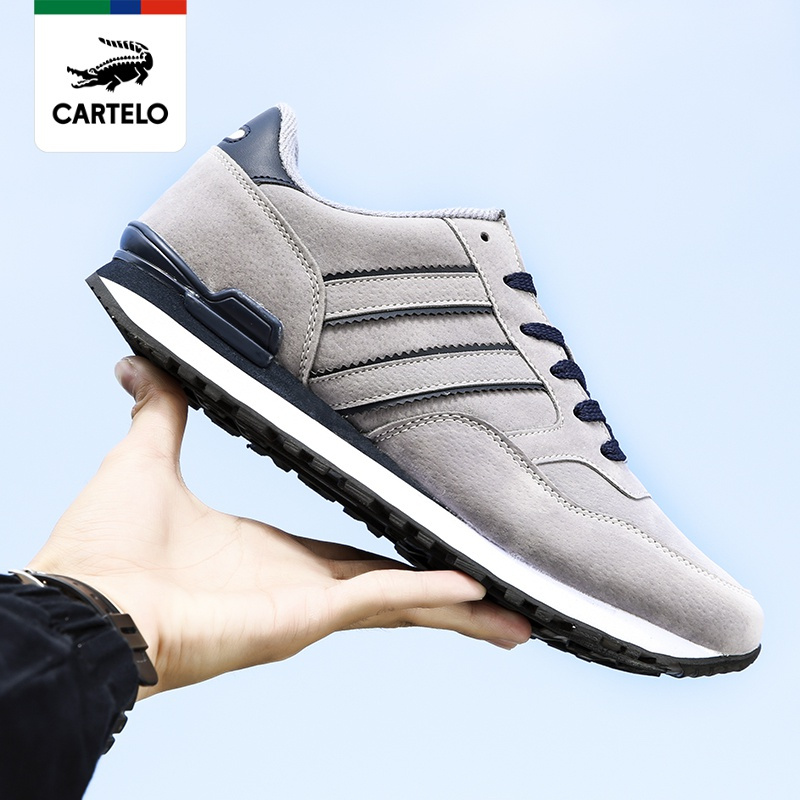 线下专柜同款卡帝乐鳄鱼cartelo男鞋新款韩版潮流阿甘鞋鞋子男休闲