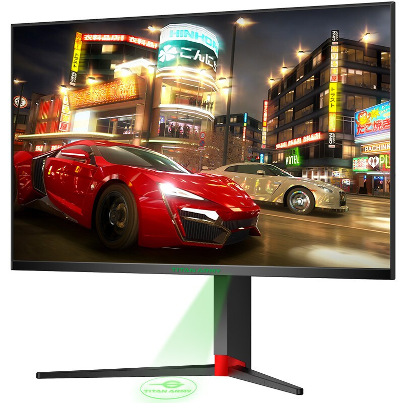 泰坦军团27英寸 IPS技术 快速液晶屏 240Hz 1ms响应 旋转升降底座 带背光灯效 电竞小金刚 电脑显示器 T27FH