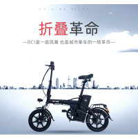 新日电动车 DC1电动车折叠车电动自行车迷你轻便代步电瓶车便携成人代驾车