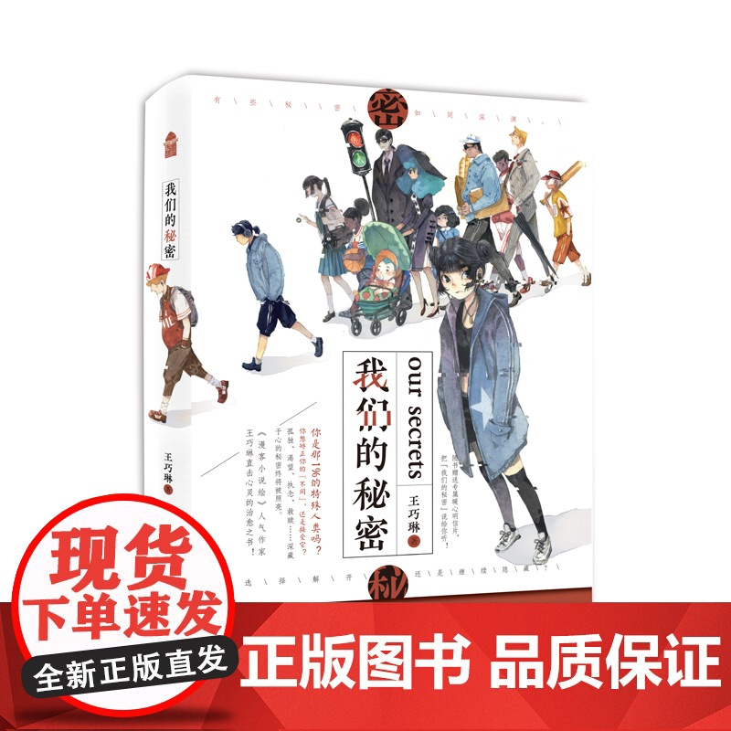 我们的秘密 王巧琳 中国致公出版社 正版书籍高清大图