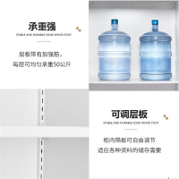 易企采 钢制密码锁主管柜中空办公边柜储物柜收纳文件柜桌边柜矮柜木纹柜财务资料柜