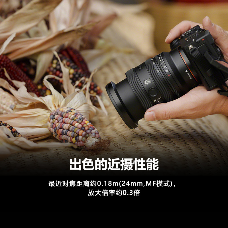 索尼(SONY) FE 24-50mm F2.8 G 全画幅F2.8大光圈标准变焦G镜头(SEL2450G)高清大图
