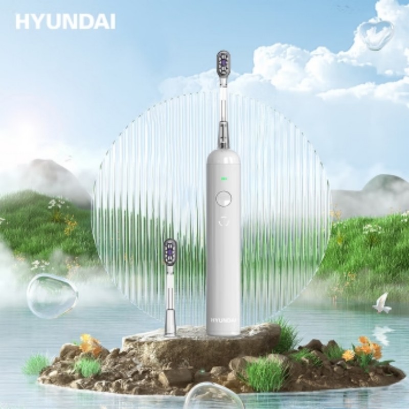 HYUNDAI 扫振一体电动牙刷(配2个牙刷头) S13