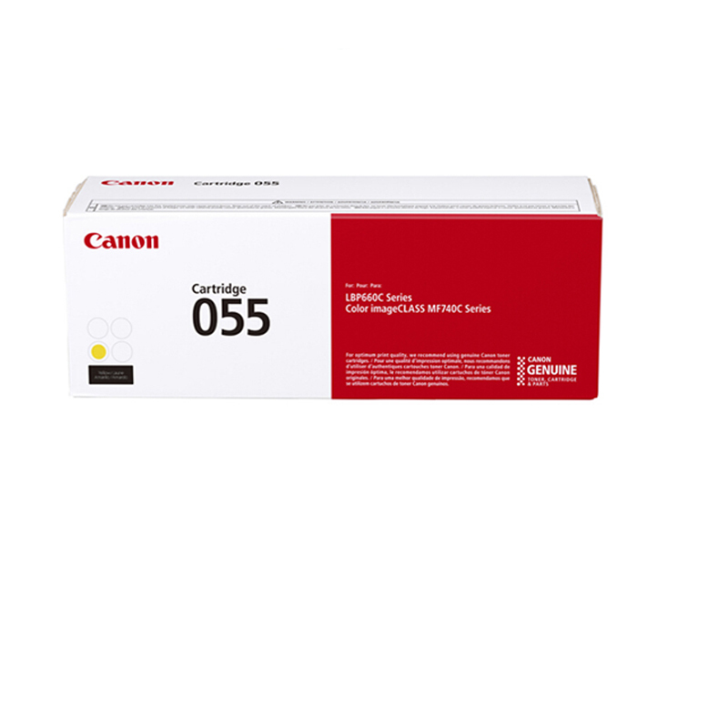 佳能(Canon) CRG055硒鼓(适用MF746Cx/742Cdw/LBP664Cx)黄色 单位:件